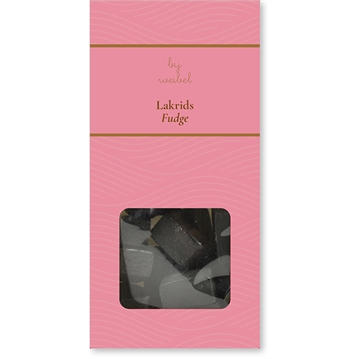 Lakris fudge i eske